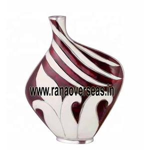 Jarrón de suelo decorativo de aluminio y Metal al por mayor de alta calidad para oficina, dormitorio y restaurante, aplicación de maceta - Product Image 1