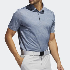 Custom Men's Twill Golf for Shirt with Quick Dry & Turn <b>Down</b> Collar Polyester/Cotton Eco-Friendly Sporty Style - Product Image 3