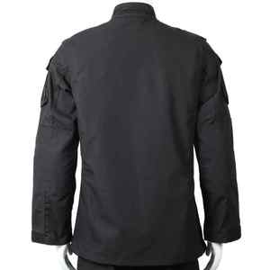 Venta al por mayor de seguridad ACU uniformes negro camuflaje transpirable de talla grande conjuntos de primavera personalizar ropa de entrenamiento - Product Image 4