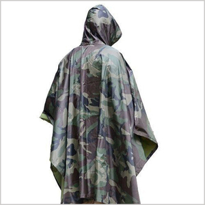Manteau de pluie tactique Poncho de pluie imperméable 100% - Product Image 3