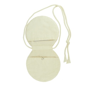 กระเป๋าสะพายข้างขนาดเส้นผ่าศูนย์กลาง22ซม. ผ้าแคนวาสสายเดี่ยวสไตล์ญี่ปุ่นของผู้หญิง - Product Image 3