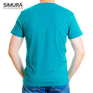 เสื้อยืดคอกลมแขนสั้นทรงหลวมสำหรับผู้ชาย ราคาพิเศษช่วงซัมเมอร์ รับออกแบบโลโก้ตามสั่ง หลายสี บริการ OEM - Product Image 6