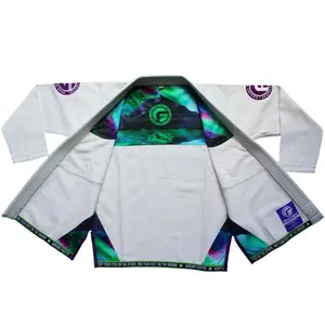 Kimonos BJJ GI Jiujitsu Brasileiro de JIU-JITSU de quimono com pérolas de alta qualidade weave Brasileiro Jiu-jitsu Gi