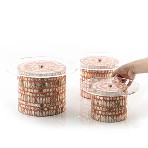 Support d'incrustation en nacre de haute qualité, avec couvercle en acrylique, pour gâteaux du Vietnam, outils pour gâteaux, toutes saisons, non pris en charge - Product Image 3