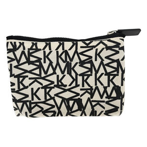 Bolsa cosmética de algodón con logotipo personalizado para maquillaje con cremallera de Vietnam - Product Image 1