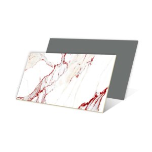 Carreaux de porcelaine de Pllaka Geramike de surface antidérapante de finition métallique de conception de marbre de haute résolution 600x1200mm pour le salon. - Product Image 1