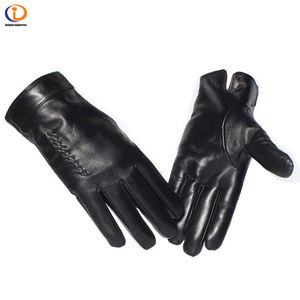 ถุงมือหนังแท้สำหรับผู้ชายถุงมือหนังแท้สำหรับฤดูหนาว - Product Image 2