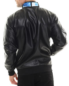 BSCI venta al por mayor barato cuero manga Varsity Jaket personalizado colores Varsity chaqueta - Product Image 4