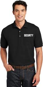 Camiseta de personal de seguridad, Polo táctico personalizado con parche - Product Image 6
