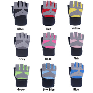 Wholesale Leather Made Pakistan Manufactured <b>Weight</b> Lifting <b>Gloves</b> for Sale With OEM Service - Product Image 6