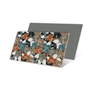 กระเบื้องบุผนังพอร์ซเลนสีขาวทันสมัย ผิวเคลือบเมทัลลิก กันลื่น ขนาด 600x1200 มม. ทนทานต่อการสึกหรอ ทนกรด ป้องกันความร้อน - Product Image 1