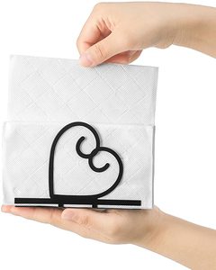 Servilletero de mesa de comedor de barra de hierro de la mejor calidad, accesorio decorativo para el hogar, cajas de pañuelos - Product Image 5