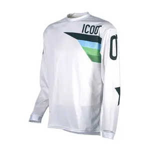Impresión personalizada Motocross Jersey Off Road secado rápido hombres motocicleta Auto Racing Wear Dirt Bike Jersey - Product Image 1