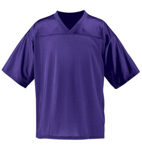 เสื้อเจอร์ซีย์ผ้าตาข่ายสำหรับผู้ชายเสื้อฟุตบอลอเมริกันแบบสั่งทำระบายอากาศได้ไซส์ใหญ่พิเศษขายส่ง - Product Image 3