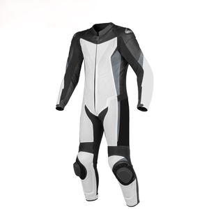 Prix de gros usine, logo personnalisé, vêtements de sport en cuir légers pour hommes, taille plus, combinaison de moto, qualité supérieure, imperméable - Product Image 5