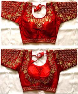 Diseñador Georgette Secuencia de bordado Dori trabajo listo para usar blusa cosida ropa de fiesta precio al por mayor ropa textil ApparelGarment - Product Image 6