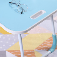 Mini table pliante en bois pour ordinateur portable, table de lit, bureau pour ordinateur portable, table d'étude