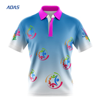 Vente en gros de polos en coton respirant à séchage rapide Polo sur mesure de bonne qualité pour hommes Impression numérique Conception personnalisée