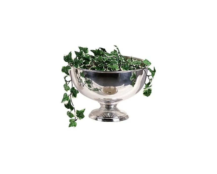 モダンメタルフラワーポット & プランターシルバーポリッシュ装飾小さな結婚式のテーブルの装飾高級センターピース花輪花瓶壷