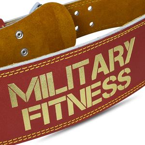 Classic <b>Back</b> <b>Support</b> Leather Weightlifting Belts - Product Image 4