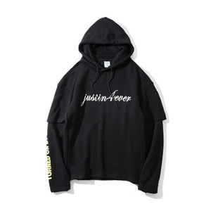 เสื้อฮู้ดผู้ชายแบบสวมหัวสำหรับฤดูหนาว ขายส่ง สีและขนาดตามสั่ง พิมพ์ลายดิจิทัล ปักลาย ผ้าฟลีซ - Product Image 6