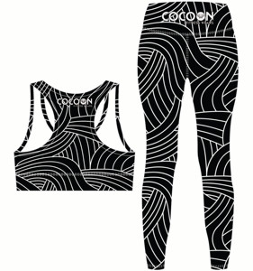 Ensemble de vêtements de sport pour femmes avec logo personnalisé, 4 pièces, vêtements de fitness, yoga, entraînement, ensembles de yoga pour femmes, ensembles de fitness pour la salle de sport - Product Image 5