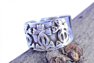 Best Selling 925 Sterling <b>Silver</b> <b>Wedding</b> <b>Band</b> Pure Solid Customized Fine Jewelry for Her Classic Style for Parties - Product Image 2