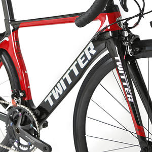 Bicicleta de Carretera de Fibra de Carbono T10, Modelo 2021, Diseño Nuevo, Bicicleta de Carreras Urbana, Bicicleta de Carretera con Frenos de Disco, Bicicletas Completas para Hombre - Product Image 4