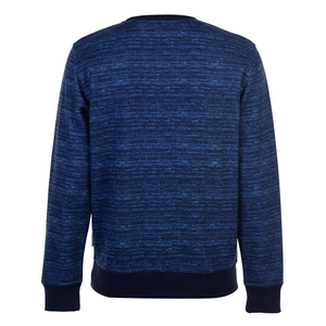 High Quality 100% Cotton O-Neck Half <b>Zip</b> Eco-Friendly Breathable Comfortable Poly Fleece <b>Pouch</b> Pocket Solid Embroidered OEM - Product Image 3