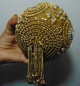 Sac à main de soirée élégant et luxueux de style nouveau, sac à main pour femme, style Potli, sac à main en métal de créateur - Product Image 4