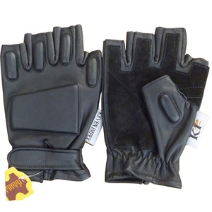 Gants tactiques mi-doigts en cuir véritable de haute qualité, les plus vendus, chauffe-mains pour les voyages en extérieur toutes saisons Keven Impex USA - Product Image 3