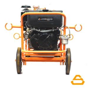Used Hydraulic Power Pack 10 DE Rock Splitter for Construction with Engine Core Component - Product Image 3
