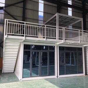 Lắp Ráp Dễ Dàng Trung Quốc Văn Phòng Di Động Cabin Container Prefab Văn Phòng, Container Đúc Sẵn Có Thể Gập Lại Nhà - Product Image 1