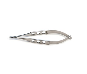 Instrumentos quirúrgicos katena-vannas, tijeras de 11cm, cuchillas finas de acero inoxidable - Product Image 1