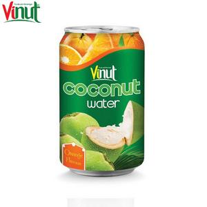 Boîte de 330ml (étamée) d'eau de coco avec boisson originale Personnaliser Formulation Fournisseurs et fabricants Sans sucre - Product Image 1