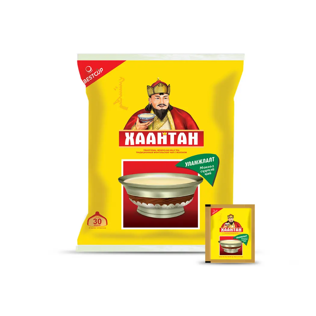 I più venduti di alta qualità migliore tariffa gustosa polvere di tè al latte mongolo in polvere di tè al latte mongolo (XAAHTAH)-sacchetto originale da 360g di sapore