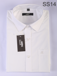 Chemise d'été élégante pour hommes, tenue à la mode, Design solide et des couleurs à personnaliser sur la taille ou sur commande, nouvelle collection - Product Image 4