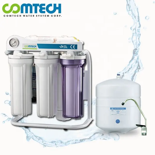 6 Stages R.O. System Water Purifier With Bracket