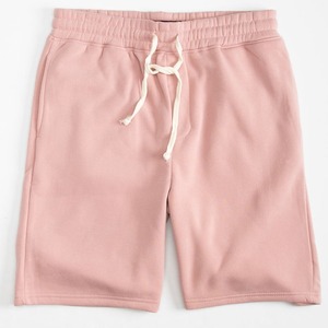 Pantalones Cortos Deportivos de Moda para Hombre, de Alta Calidad, 100% Algodón, Felpa, Sólidos, Transpirables, con Cordón en la Cintura, Casuales, para Verano, Gimnasio - Product Image 1
