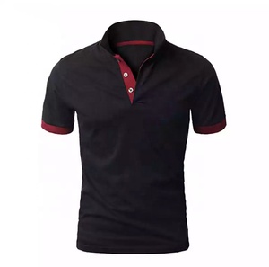 Camiseta Polo de algodón 100% de alta calidad para hombre, Manga corta transpirable, cuello redondo informal con logotipos de impresión digital - Product Image 3