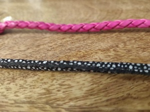 <b>Braided</b> Leather Cords in Various Sizes and Colours, Suitable for Jewelry Designers - Product Image 5