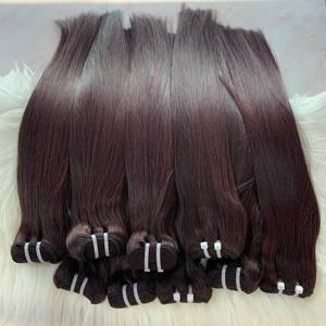 Super Double Os Droite Vietnam Cheveux Tissage Extensions 100% Humain Vierge Remy Cheveux Couleur Naturelle 8 "-30" Michair Company - Product Image 2
