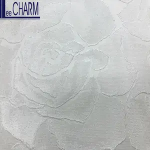 Жаккардовая ткань с цветочным узором LCUH032, Тайвань