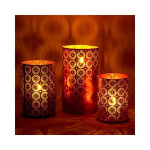 Porte-bougie en forme de bol avec un Design Antique et une finition argentée - Product Image 4