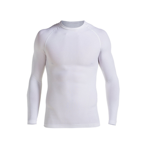 Camisetas de Compresión Deportivas de Manga Larga, Ecológicas, de Poliéster/Spandex, para Hombre y Mujer, para Gimnasio y Deportes de Combate, OEM - Product Image 4