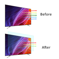 Anti-blaulichtfolie hochtransparenter bildschirmschutz schutz für fernseher 55 zoll pellicola protrttiva tv 55 zoll tivi film
