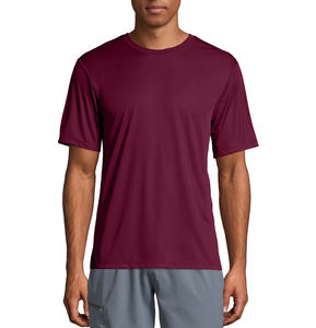 Camisetas de algodón de primera calidad para hombre Camiseta de gimnasio ajustada con estampado personalizado con diseño de logotipo - Product Image 2