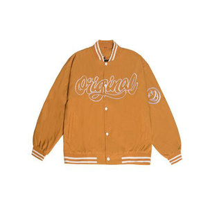 Best Quality Custom Chenille Embroidery <b>Men</b> Leather Sleeves Custom <b>Baseball</b> Bomber <b>Jackets</b> <b>For</b> <b>Men</b> - Product Image 5