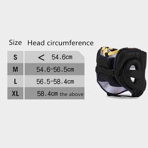 Professional Leather <b>Head</b> Guard MMA Boxing Protective Gears High Quality Material and Face protection Guards on Cheap Prices - Product Image 6