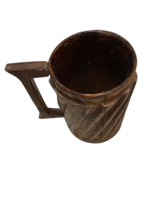 Mug <b>Wooden</b> Coffee Mug Eco Friendly <b>Cup</b> Custom Mug Brown Modern for Home Restaurant - Product Image 4